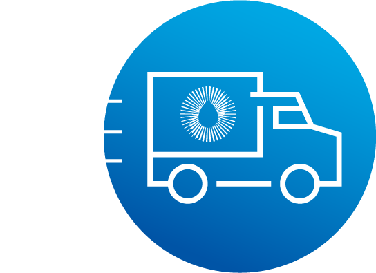delivery truck moving icon