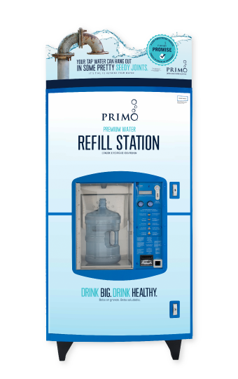primo water bottle refill station