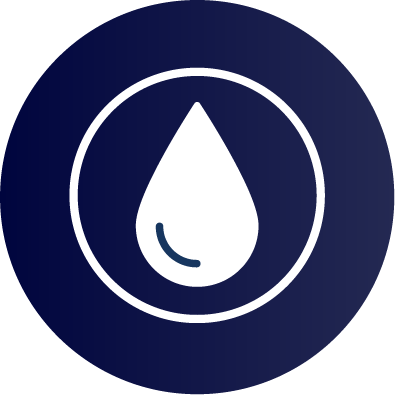 Primo water refilling station water droplet icon