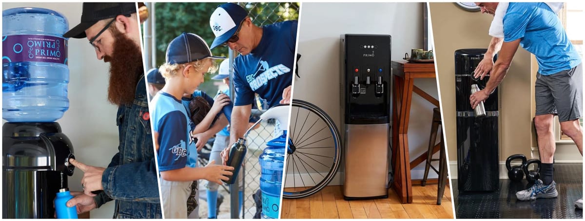 Glacier Water Cooler | Crystal Clear Bottled Water