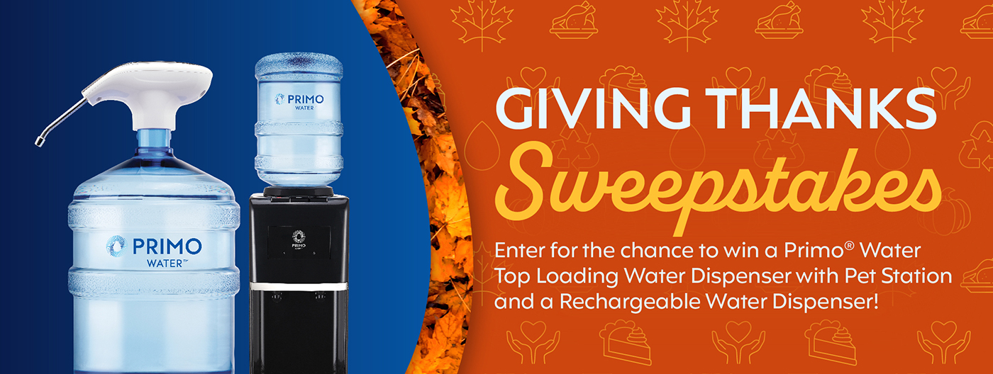 Giving Thanks Sweepstakes: Enter for Your Chance to Win